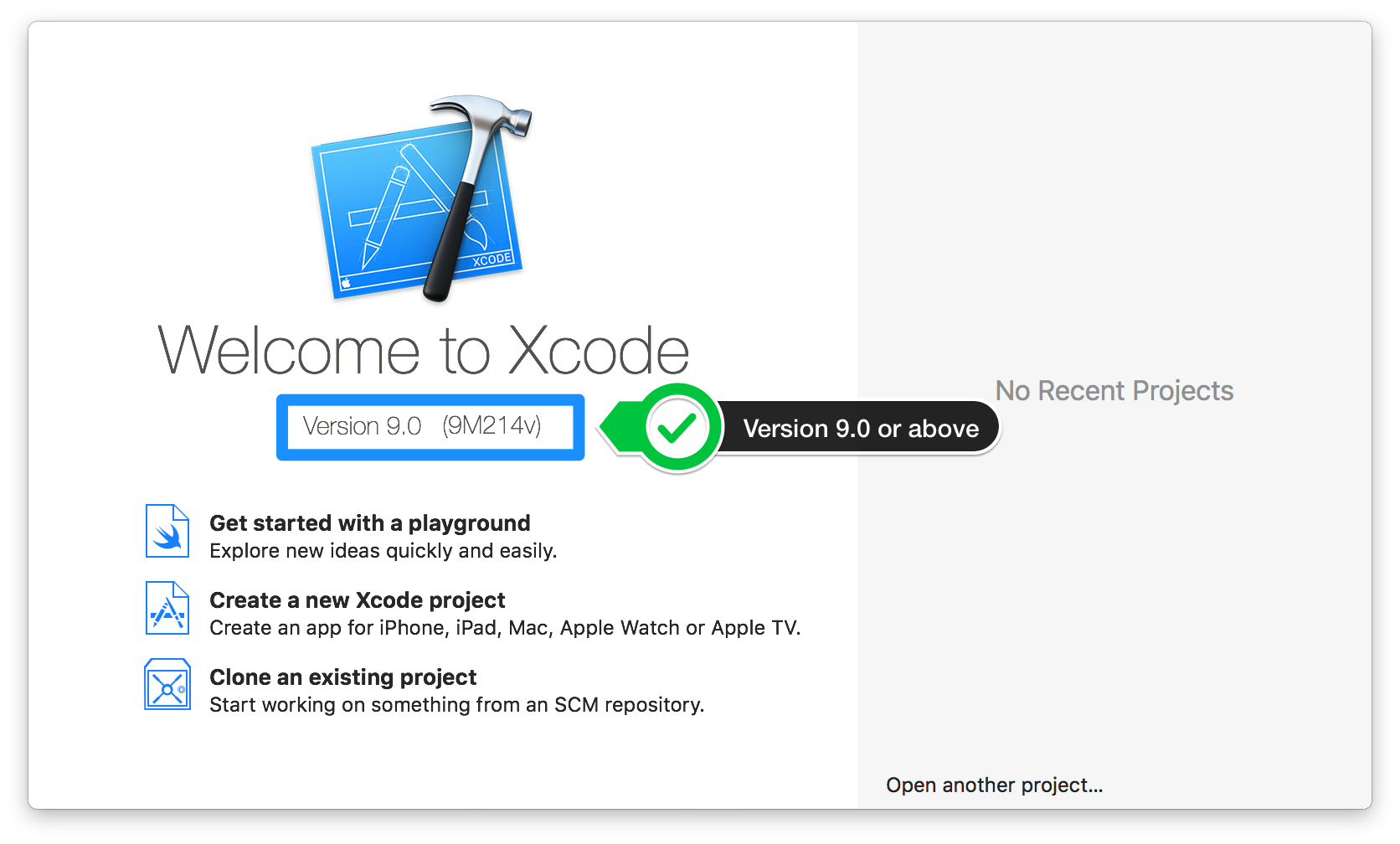 mac install xcode version